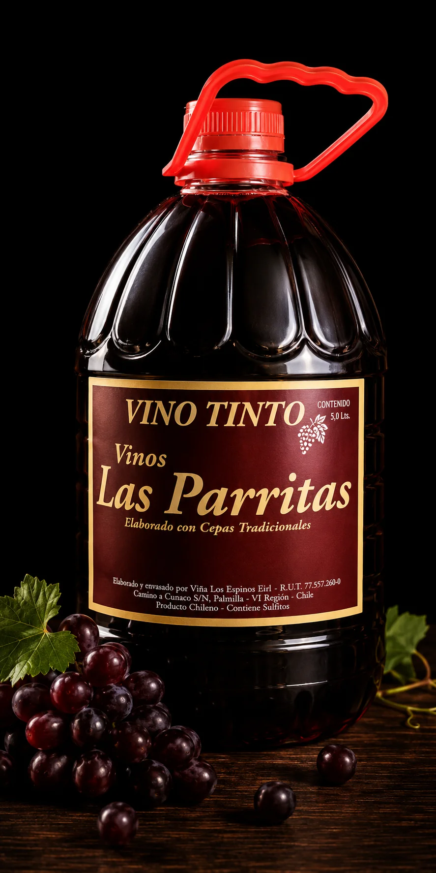 Vino Tinto País Viña Las Parritas